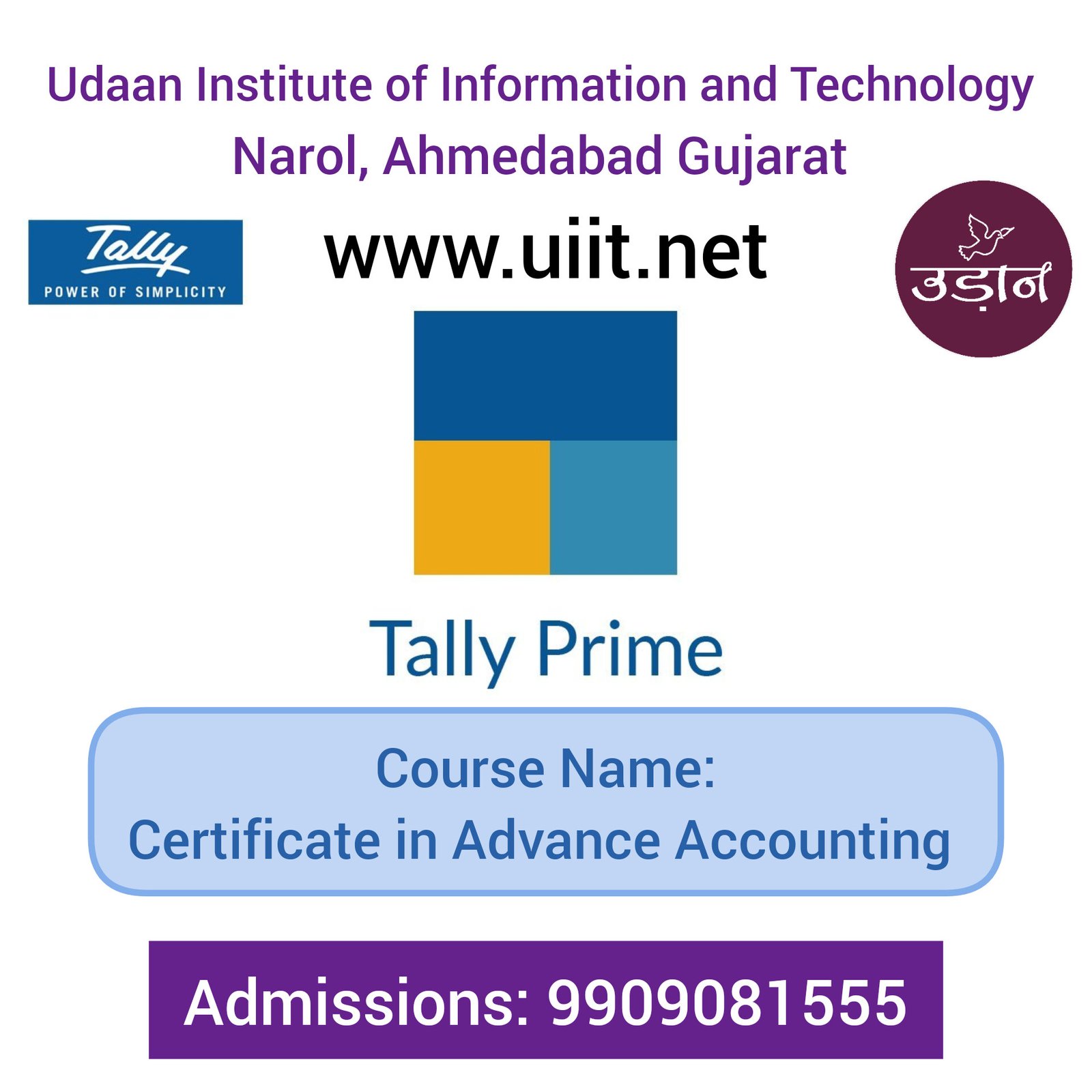 Tally Prime Course in Ahmedabad